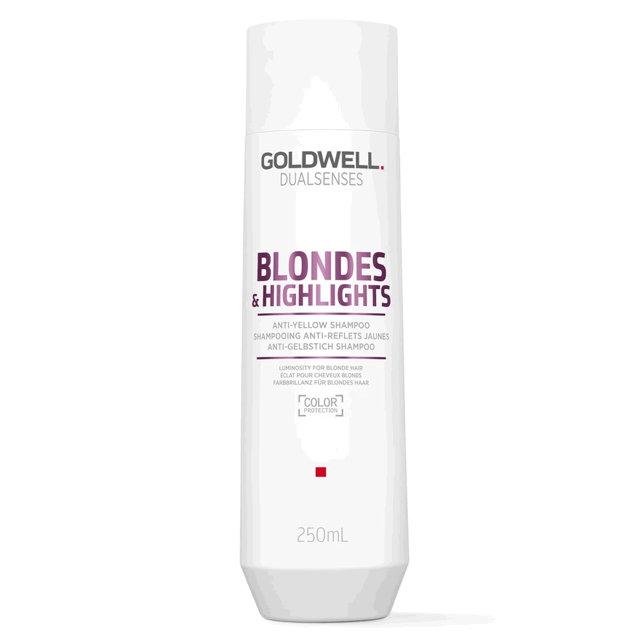 Goldwell Goldwell, Dualsenses Blondes & Highlights, Haarshampoo, Anti-Gelb, 250 ml Regular