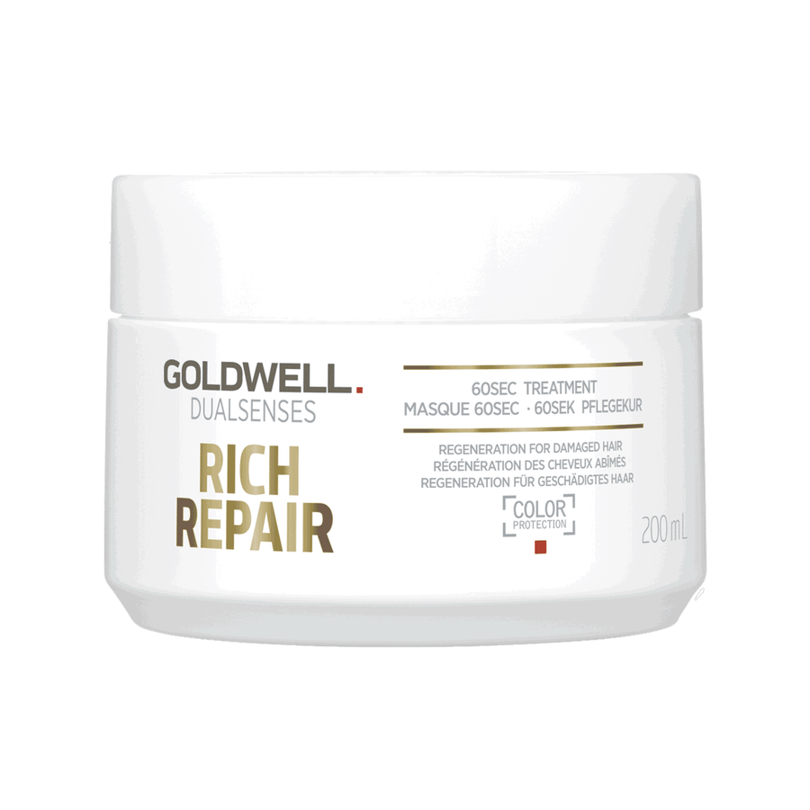 Goldwell Goldwell, Dualsenses Rich Repair, Haarbehandlungs-Crememaske, Zur Regeneration, 200 ml Regular