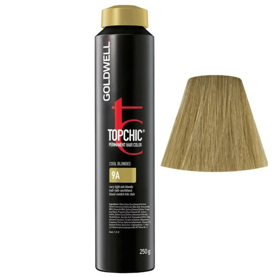 Goldwell Topchic permanente Haarfarbe 9A Cool Blonde 250 ml
