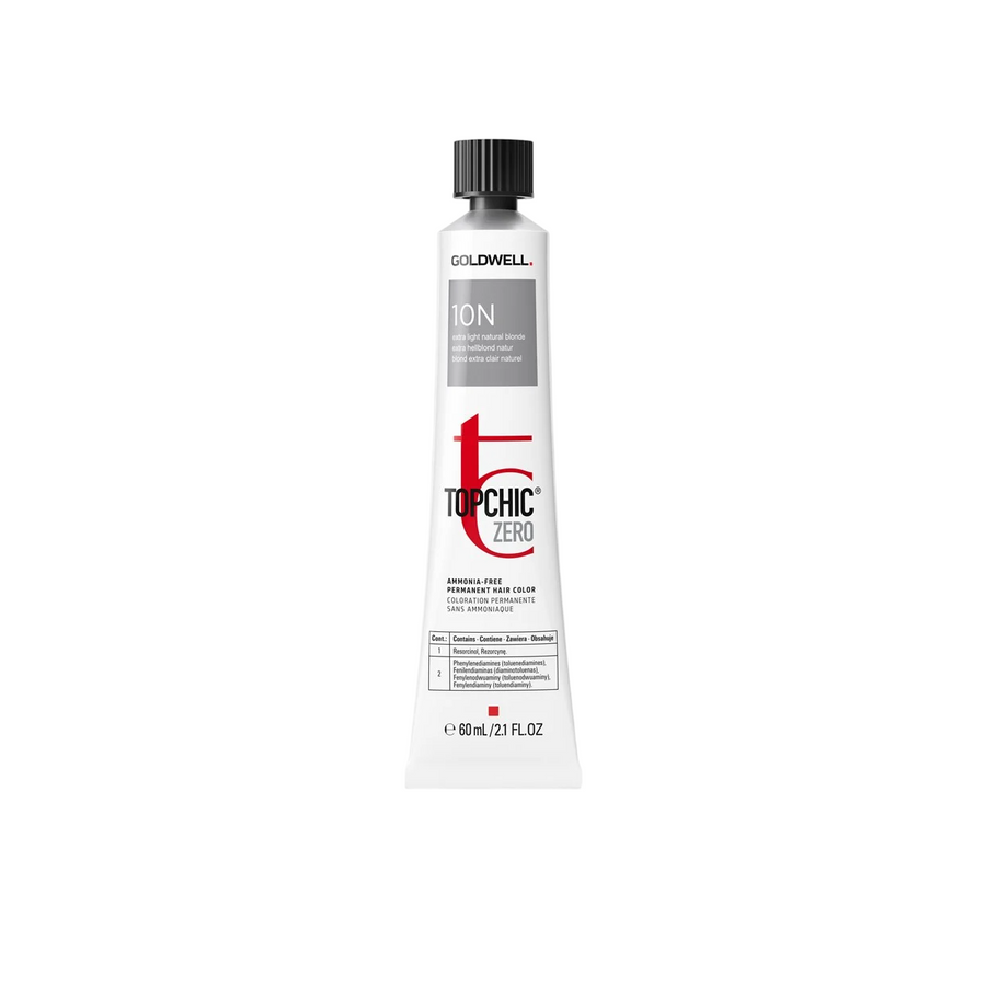 Goldwell Goldwell, TopChic Zero, Ammoniakfrei, Permanente Haarfarbe, 10N Extra Light Natural Blonde, 60 ml Regular