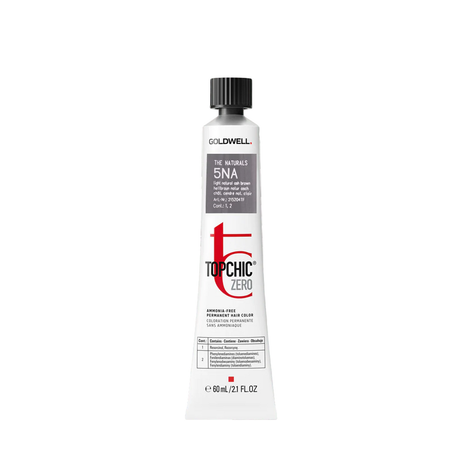 Goldwell Topchic Zero permanente Haarfarbe 5NA Light Natural Ash Brown 60 ml