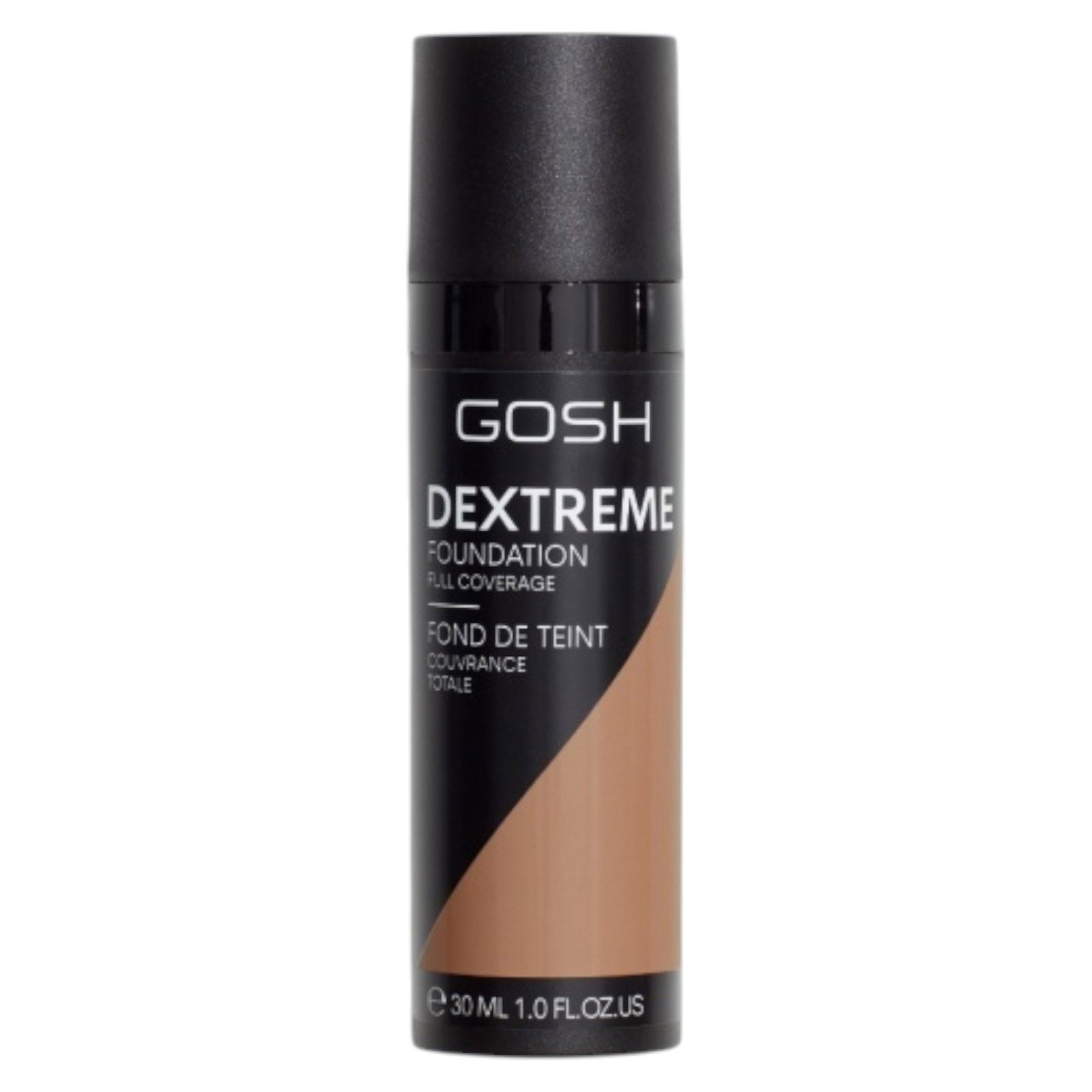 Gosh Gosh, Dextreme, Vollständige Abdeckung, Flüssige Grundierung, 007, Rehbraun, 30 ml *Tester