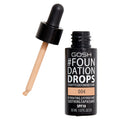 Gosh, Drops, Flüssige Grundierung, 004, Natürlich, SPF 10, 30 ml