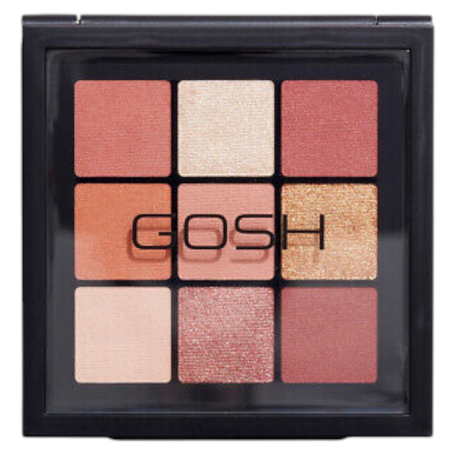 GOSH Eyedentity Lidschattenpalette 002 Be Humble mit 9 Schattierungen, 8 g