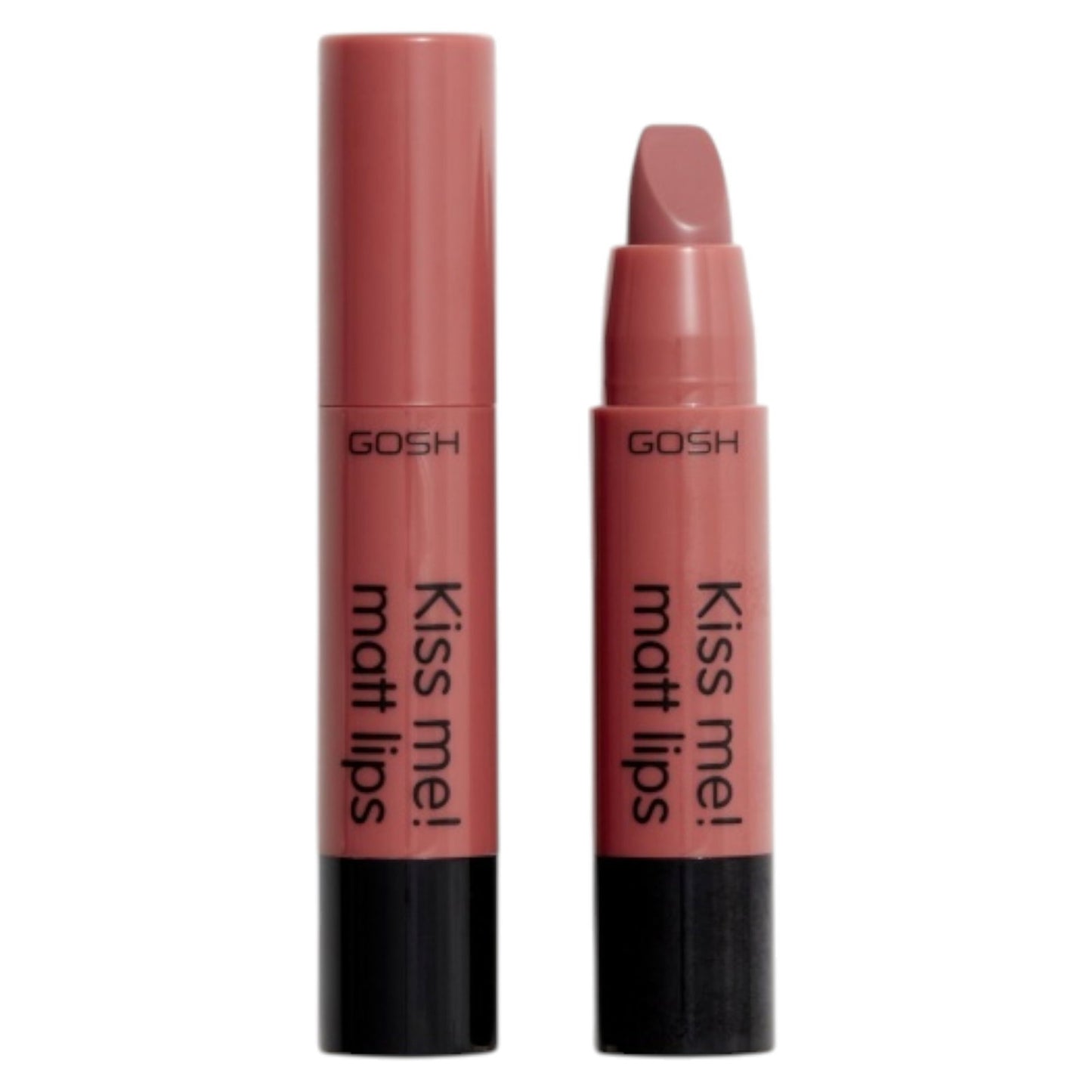 Gosh, Kiss Me!, Creme-Lippenstift, 008, Natural Kiss, 2 g