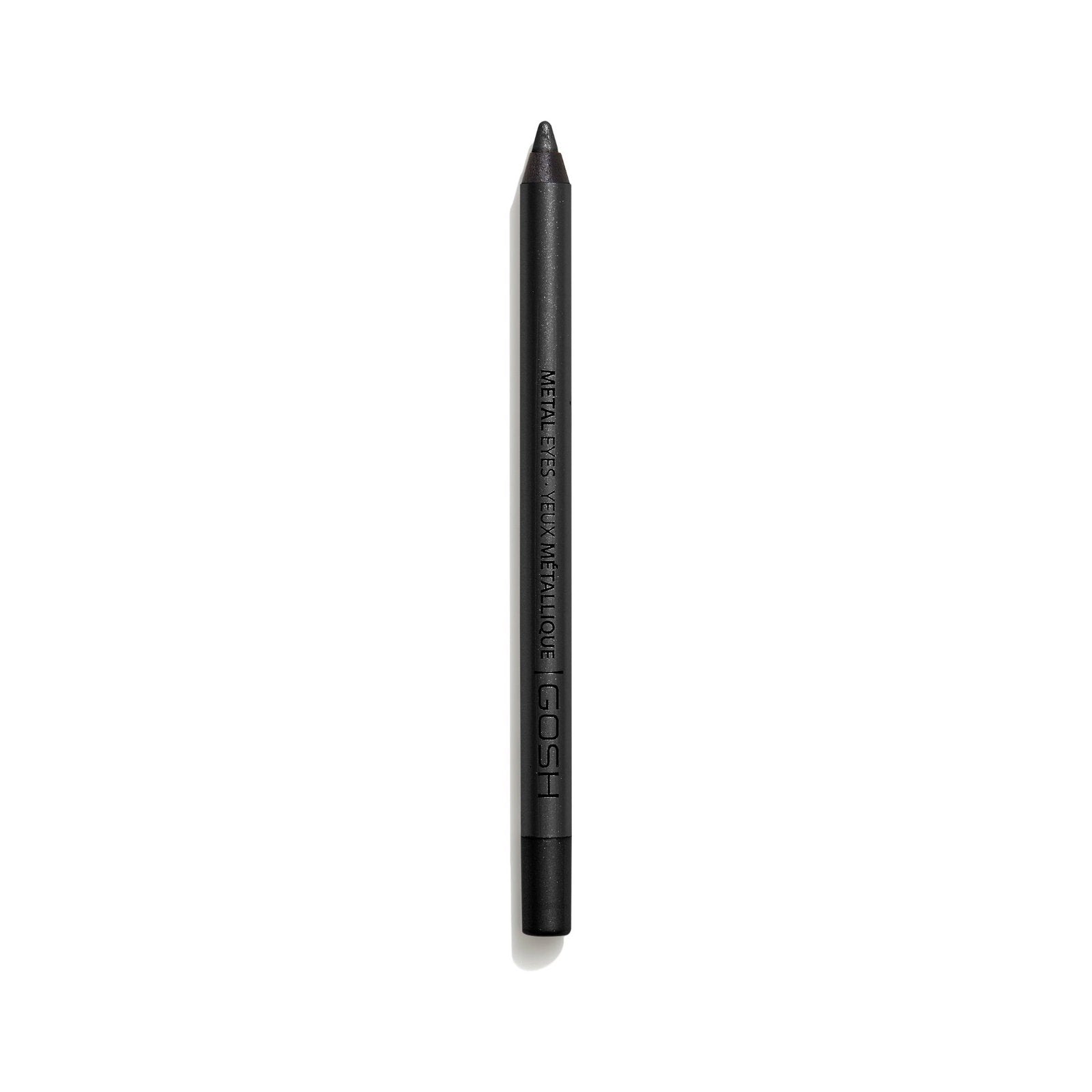 Gosh Gosh, Metal Eyes, Gel-Kajalstift, 001, Hämatit, 1.2 g *Tester