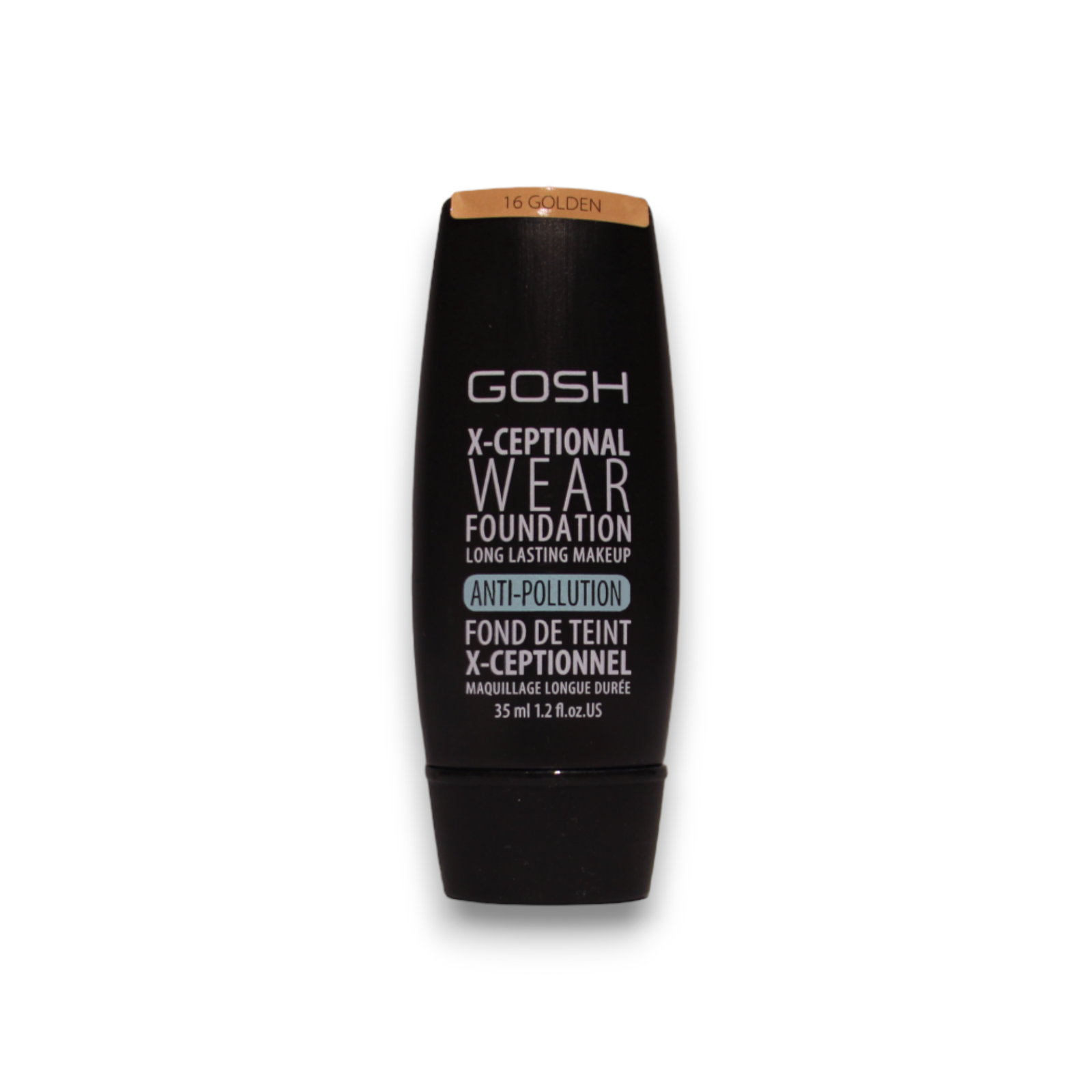 Gosh Gosh, X-Ceptional Wear, Vitamin E, Langlebig, Cremige Foundation, 16, Golden, 30 ml Regular