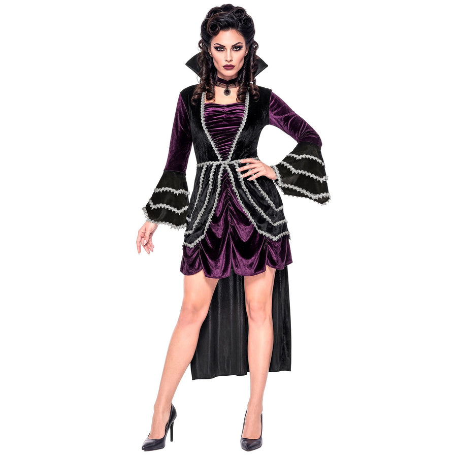 "GOTH VAMPIRIN" (Kleid) – Vorderansicht