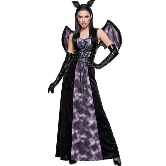 "GOTHIC BAT" (Kleid, Flügel, Ohren) – Vorderansicht