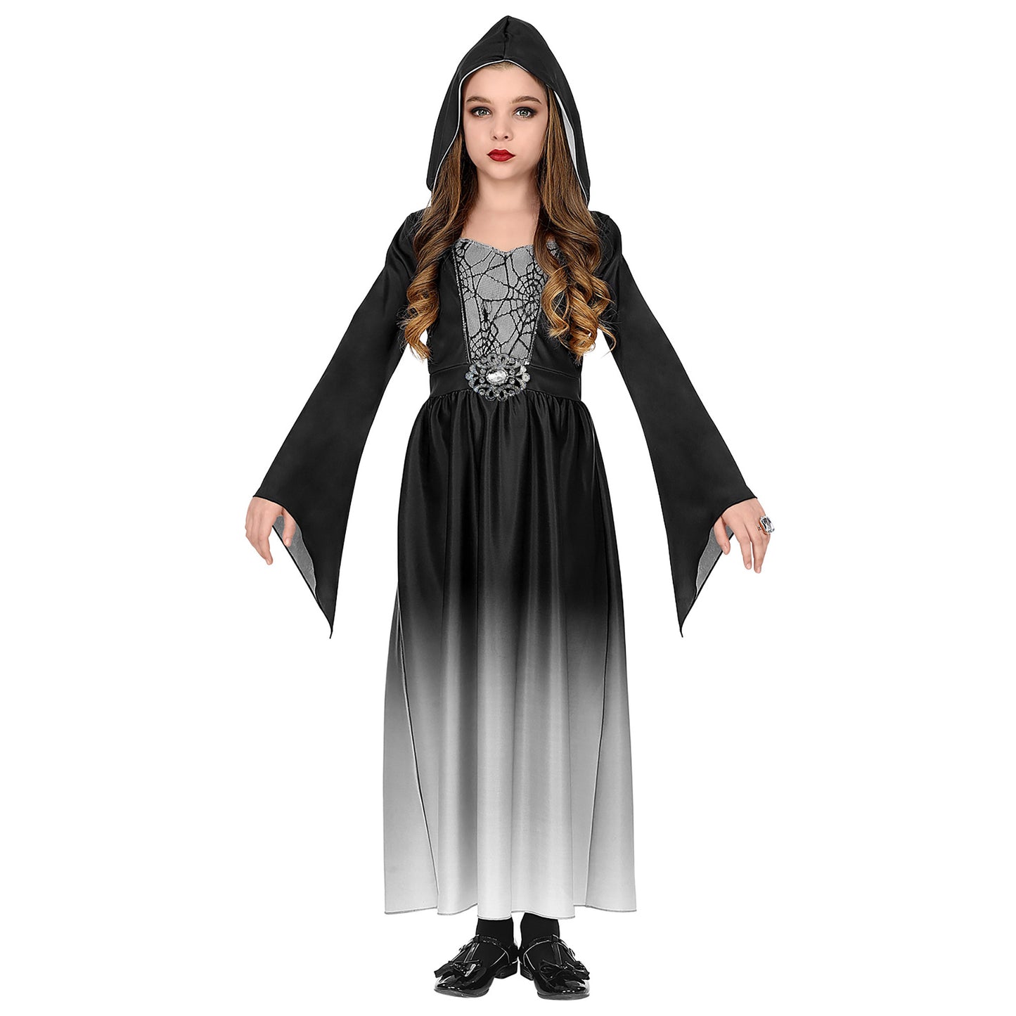 "GOTHIC GIRL" (Kleid mit Kapuze) – Ansicht 3