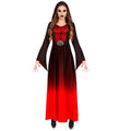 "GOTHIC LADY" (Kleid mit Kapuze) – Vorderansicht