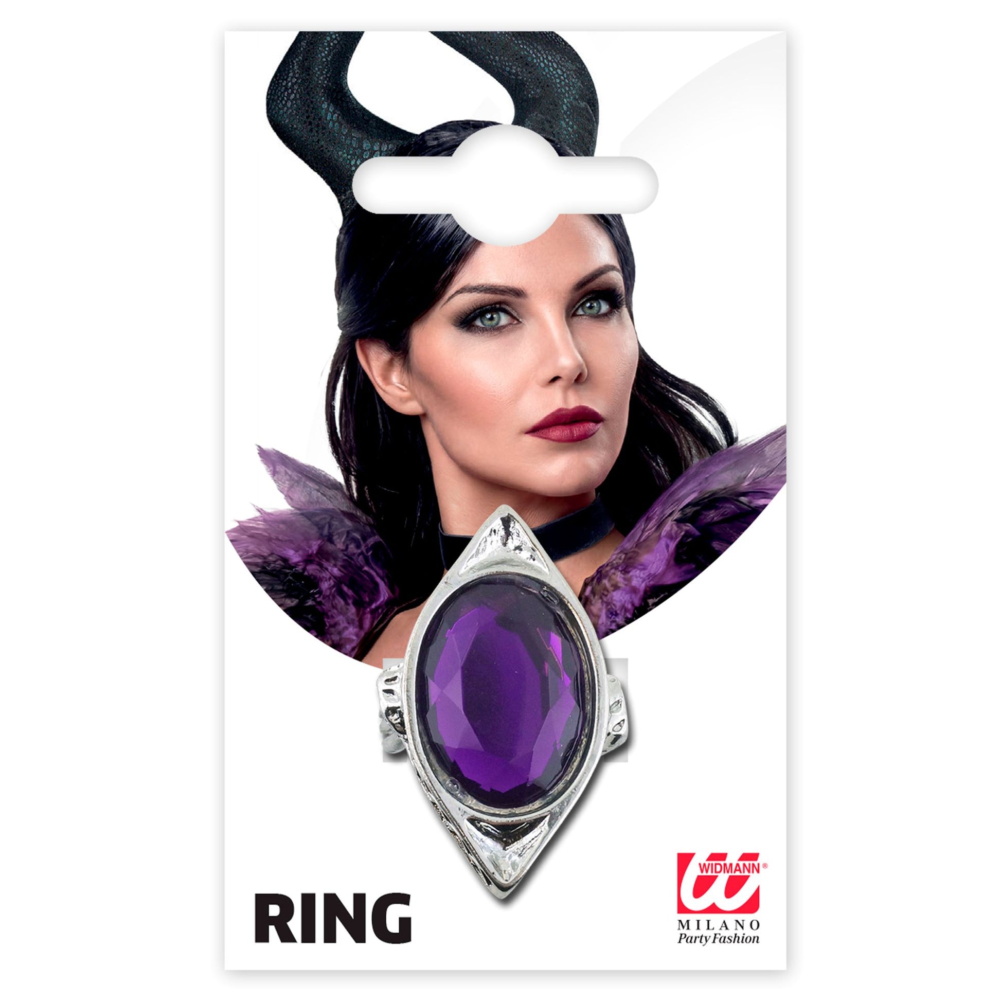 "GOTISCHER RING MIT VIOLETTEM EDELSTEIN" – Ansicht 3