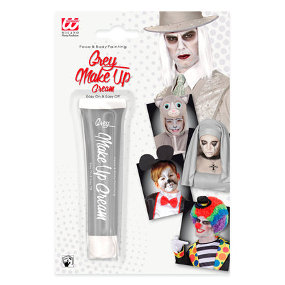 "GRAUE SCHMINKE IN TUBE" - 28 ml – Vorderansicht