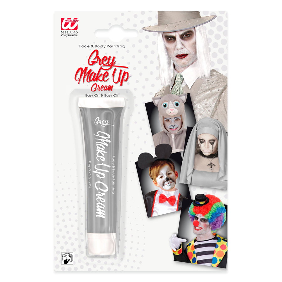 "GRAUE SCHMINKE IN TUBE" - 28 ml – Vorderansicht