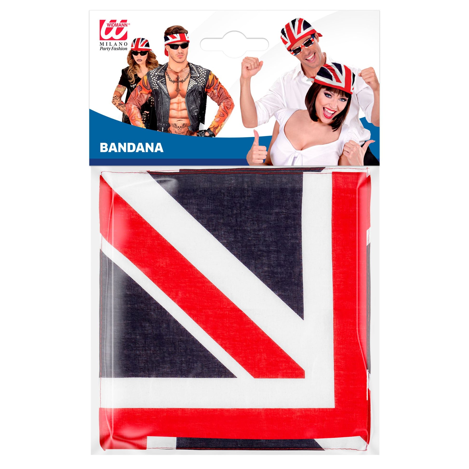 "GREAT BRITAIN BANDANA" 55x55 cm - 100% Baumwolle – Ansicht 3
