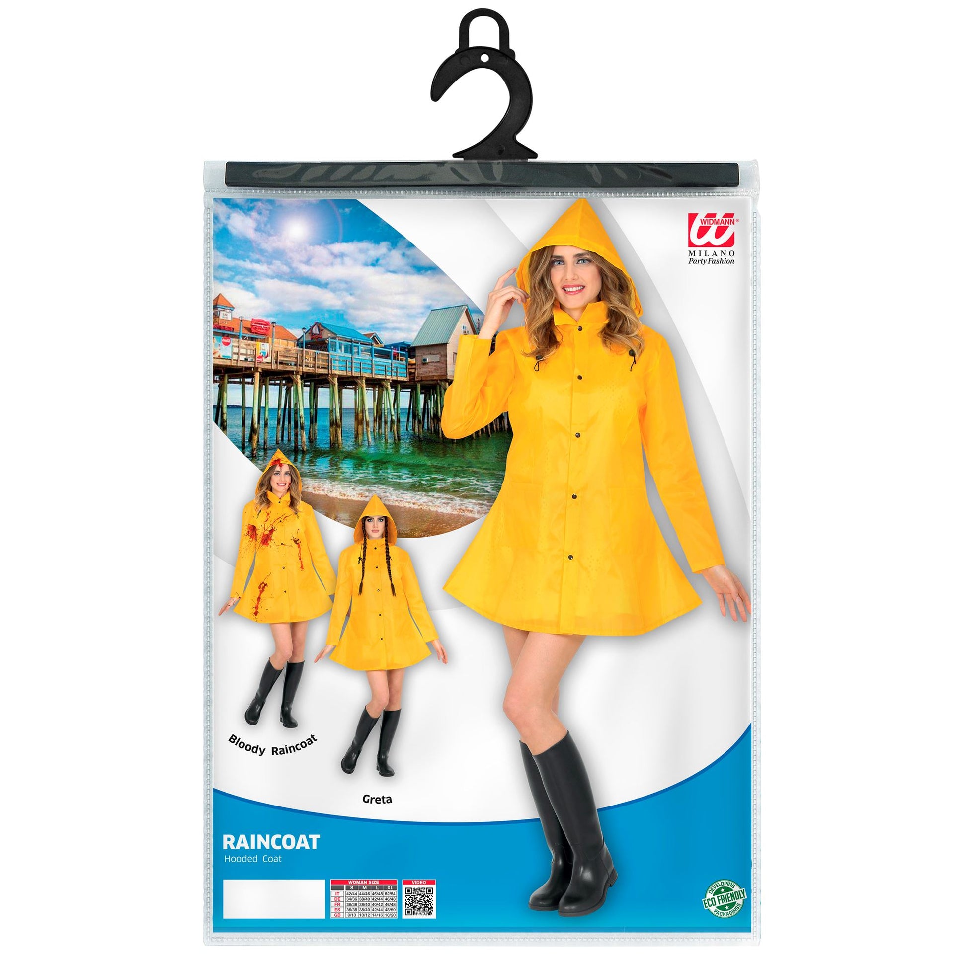 "GRETA REGENMANTEL" (Mantel mit Kapuze) – Ansicht 5