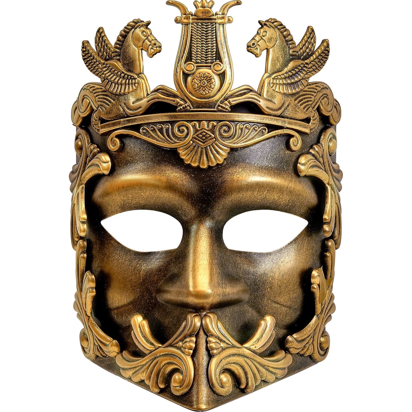 "GRIECHISCH - RÖMISCHE ANTIKE GOLDENE MASKE" – Vorderansicht