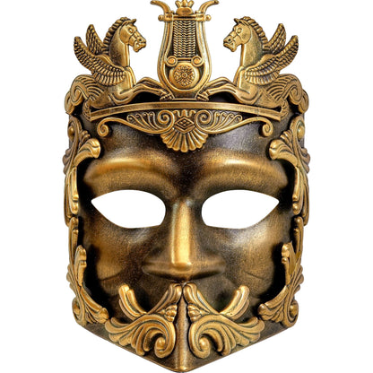 "GRIECHISCH - RÖMISCHE ANTIKE GOLDENE MASKE" – Vorderansicht