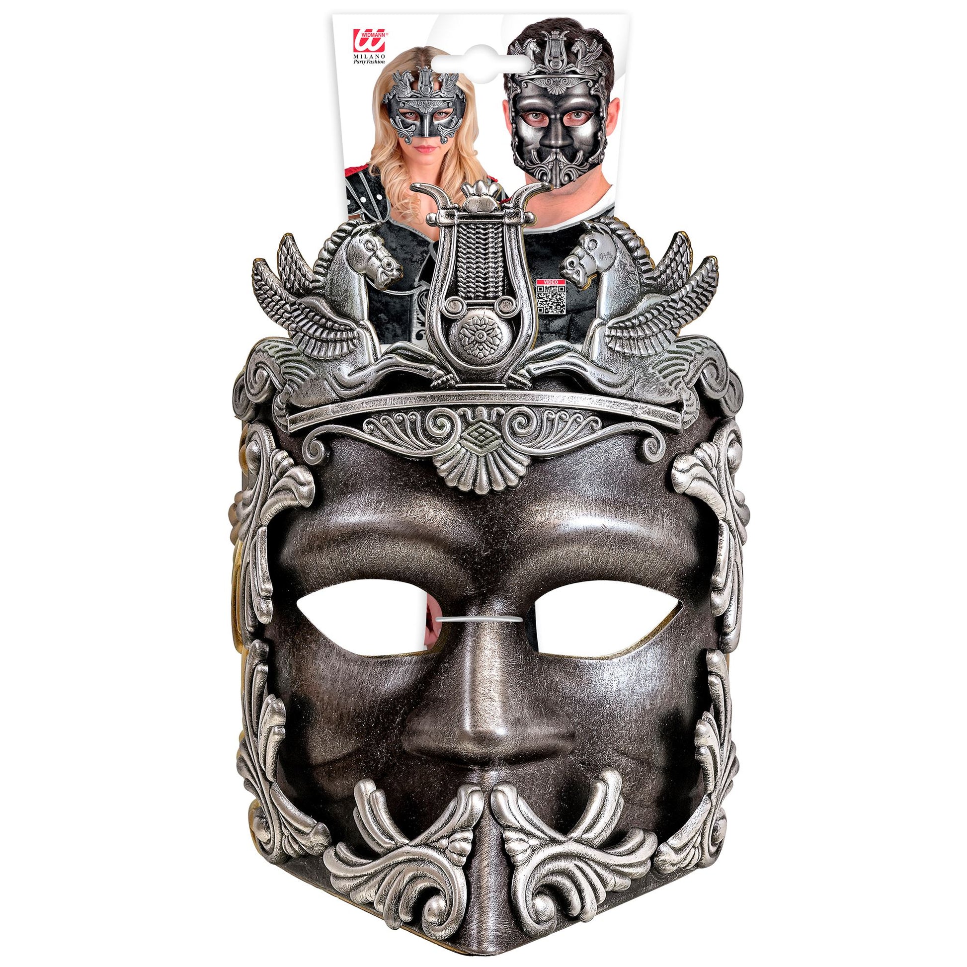 "GRIECHISCH - RÖMISCHE ANTIKE SILBERNE MASKE" – Ansicht 3