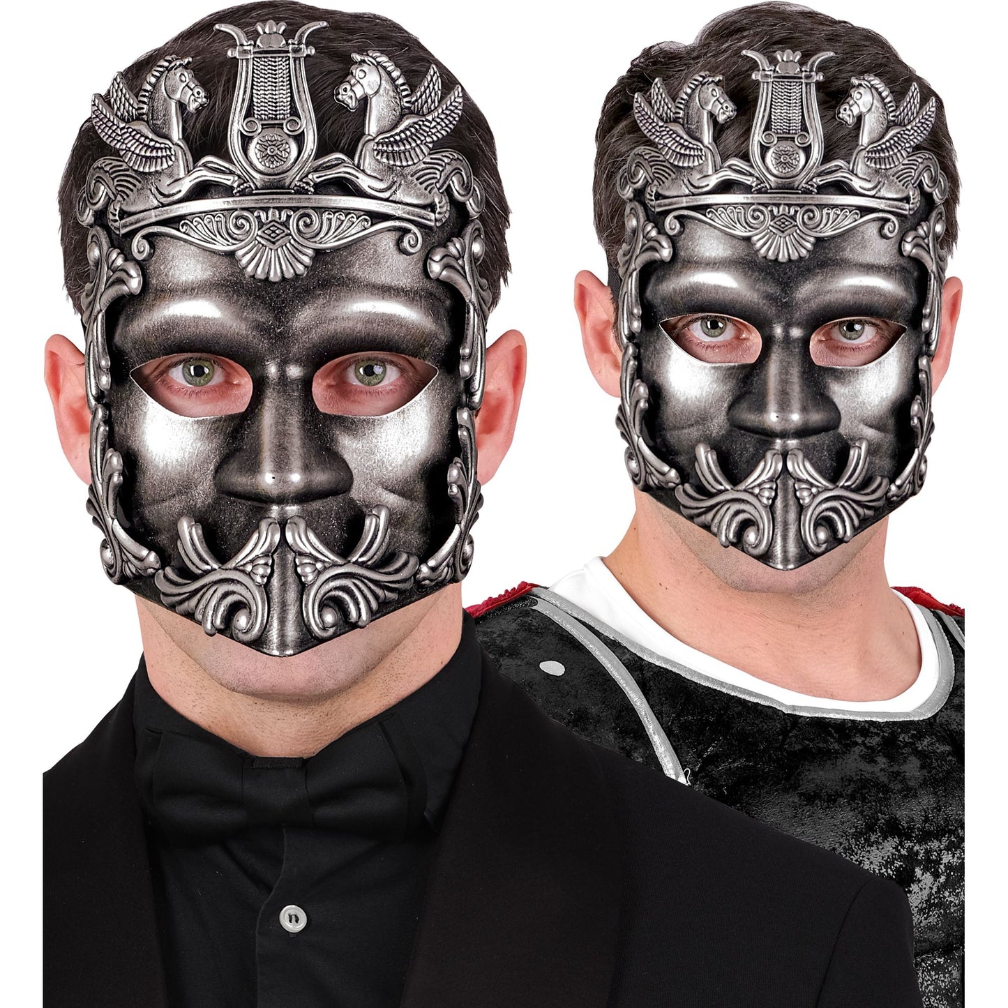 "GRIECHISCH - RÖMISCHE ANTIKE SILBERNE MASKE" – Ansicht 4