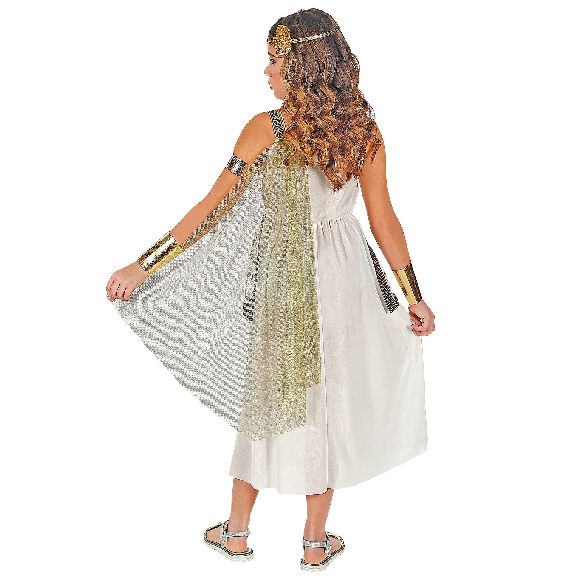 "GRIECHISCHE GÖTTIN" (Kleid mit Schulterumhang, Lorbeerkranz) – Ansicht 3