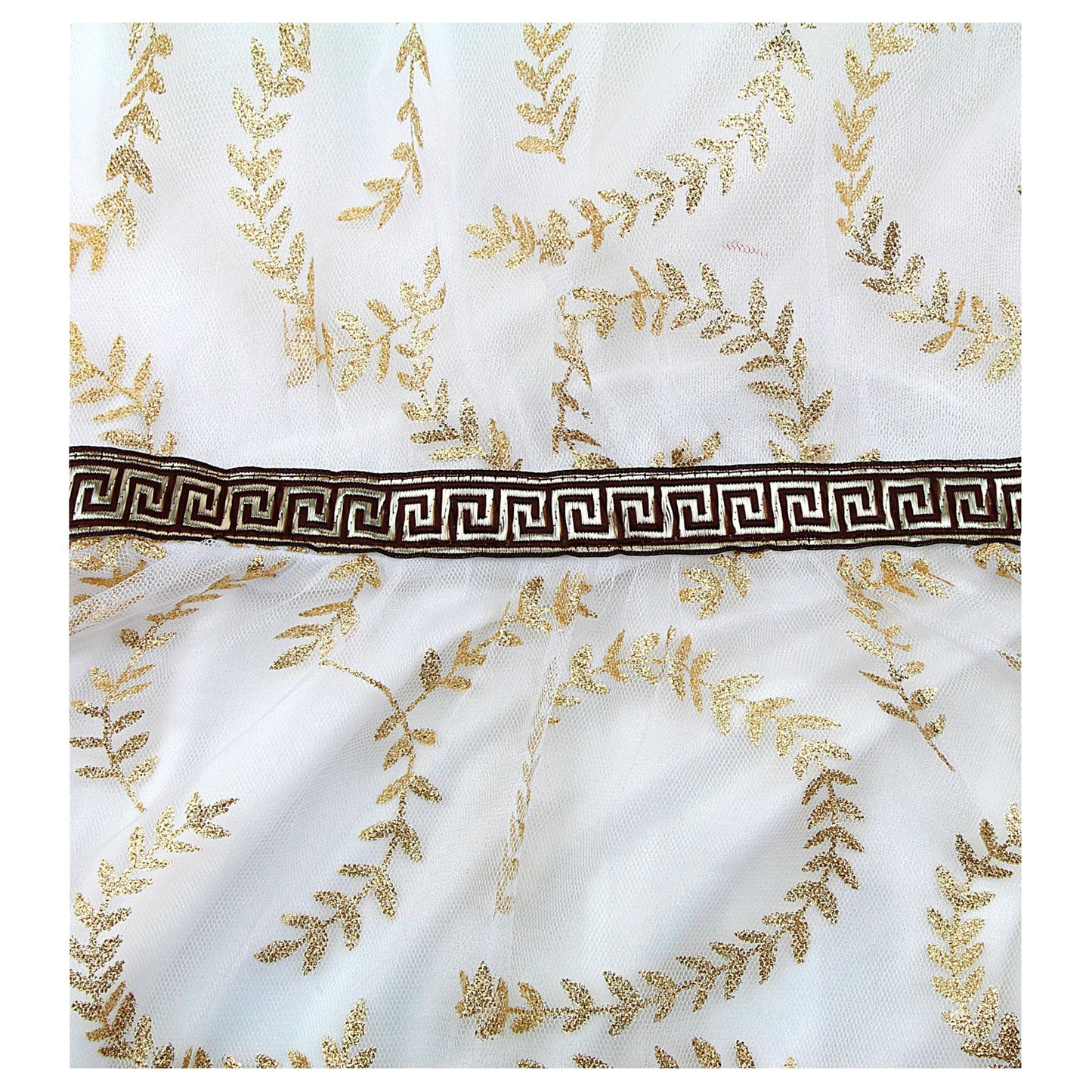 "GRIECHISCHE GÖTTIN" (Kleid mit Schulterumhang, Lorbeerkranz) – Ansicht 4