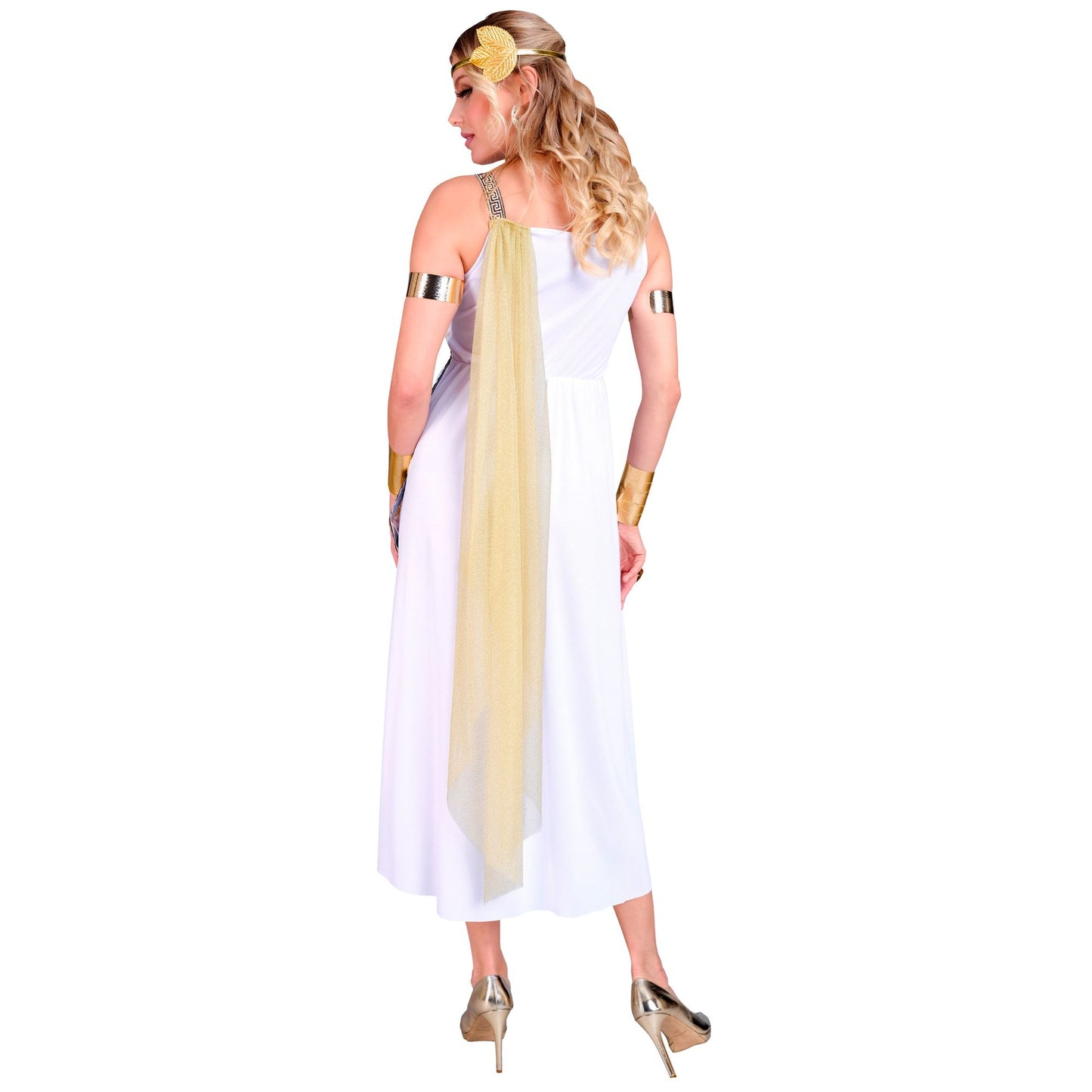 "GRIECHISCHE GÖTTIN" (Kleid mit Schulterumhang, Lorbeerkranz) – Ansicht 4