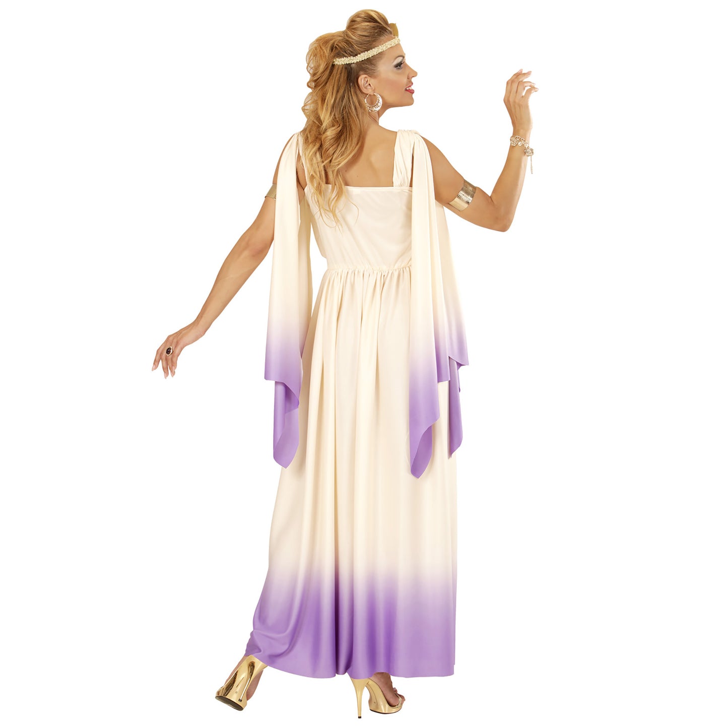 "GRIECHISCHE GOTTHEIT" (Kleid, Lorbeerkranz) – Ansicht 3