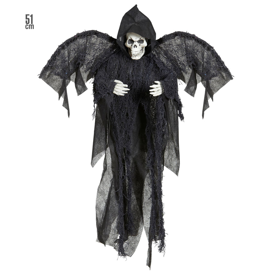 "GRIM REAPER MIT FLÜGELN" 51 cm – Vorderansicht
