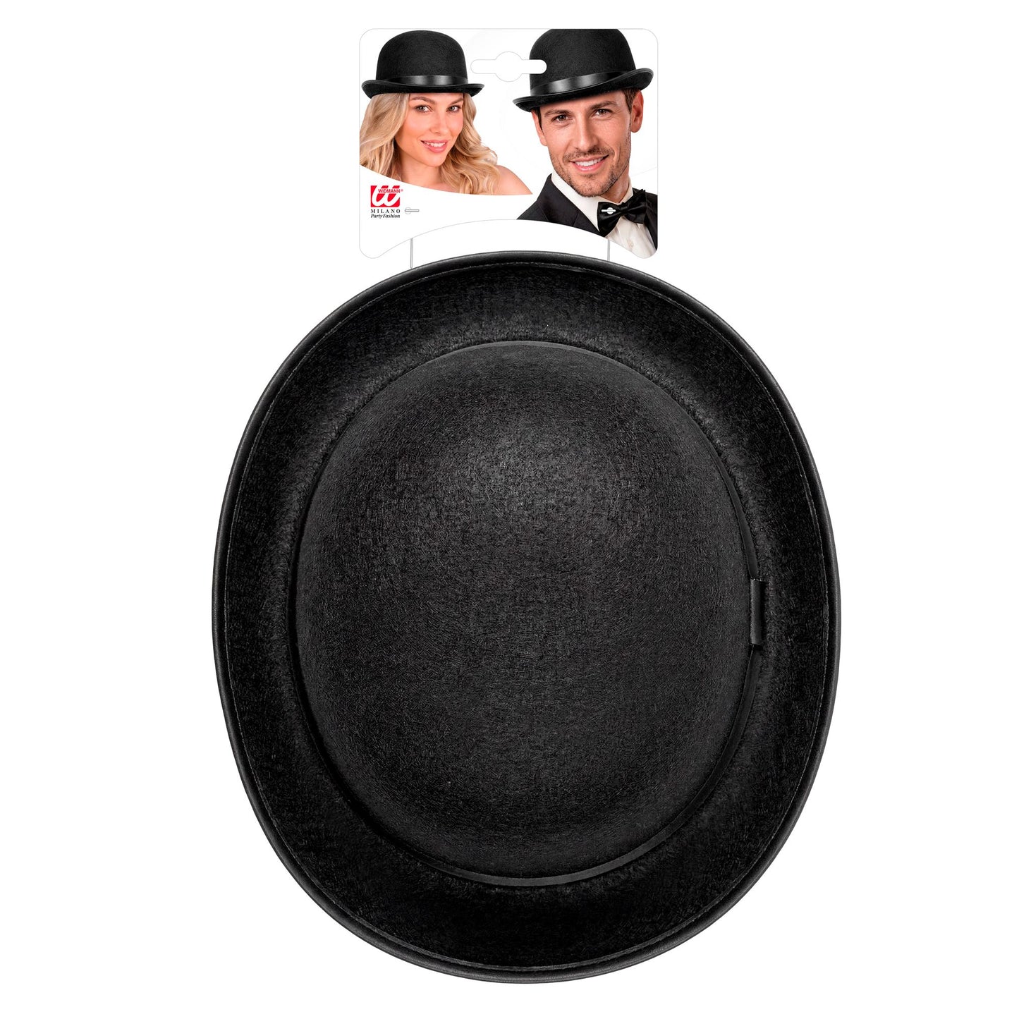 "GROSSE SCHWARZE MELONE" aus Filz – Detailansicht