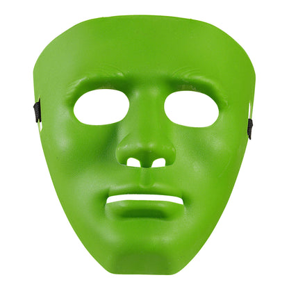 "GRÜNE ANONYMOUSMASKE" – Vorderansicht