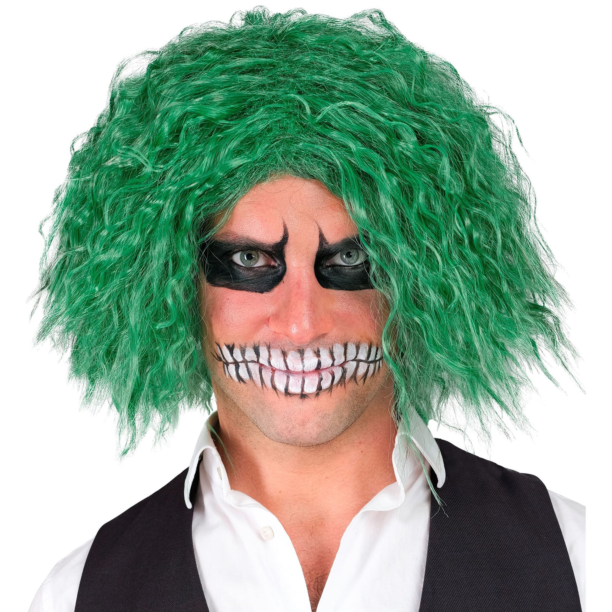 "GRÜNE KILLERCLOWN PERÜCKE" in Box – Ansicht 3
