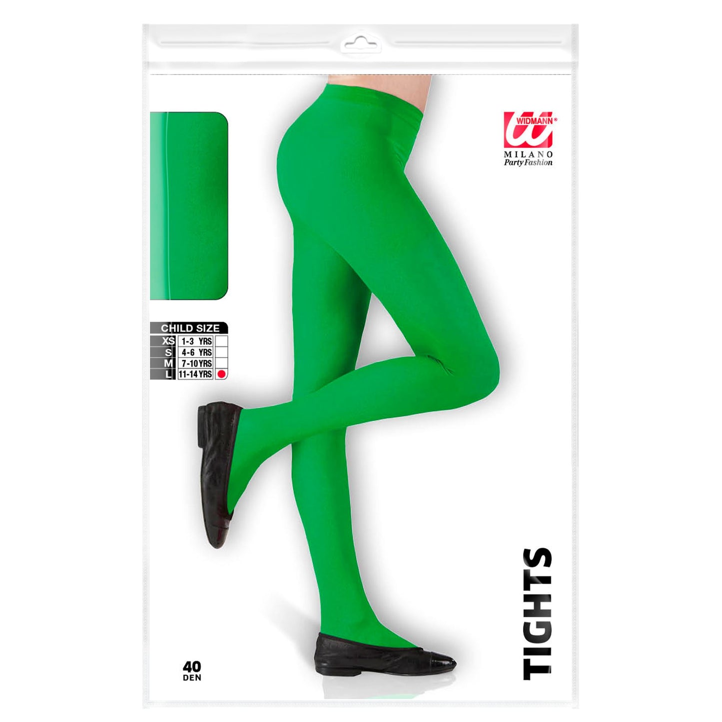 "GRÜNE STRUMPFHOSE" 40 DEN – Detailansicht