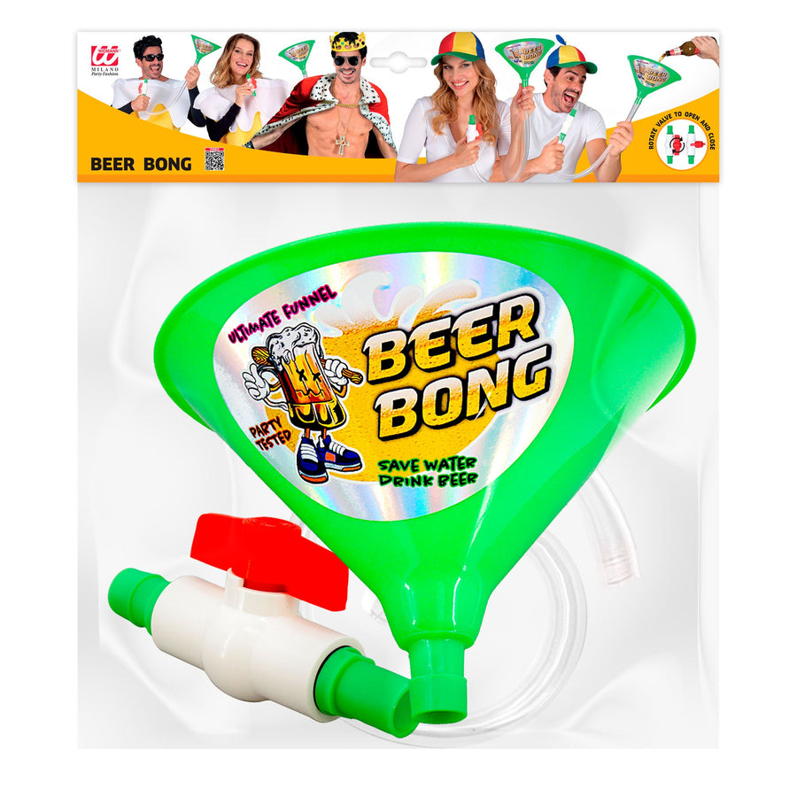 "GRÜNER BIER BONG" – Detailansicht