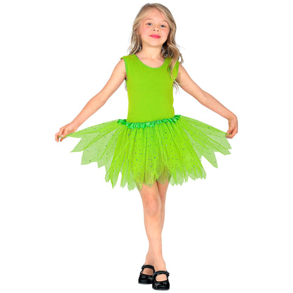 "GRÜNER GLITZERNDER TUTU" 30 cm – Detailansicht