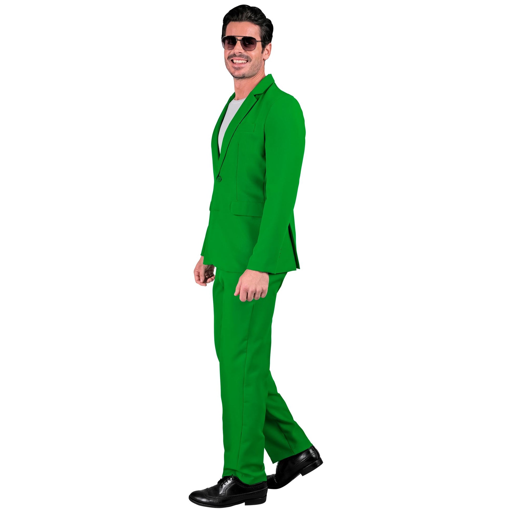 "GRÜNER PARTY FASHION ANZUG" (Jackett, Hose) – Ansicht 3