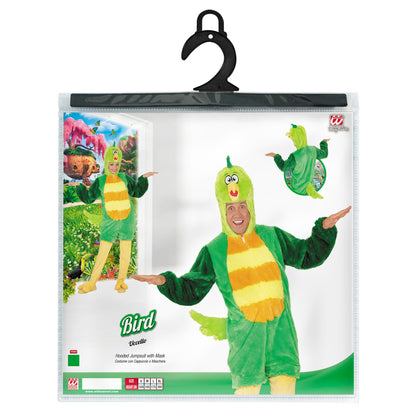 "GRÜNER VOGEL SOFT PLÜSCHKOSTÜM" (Overall mit Kapuze) – Ansicht 5