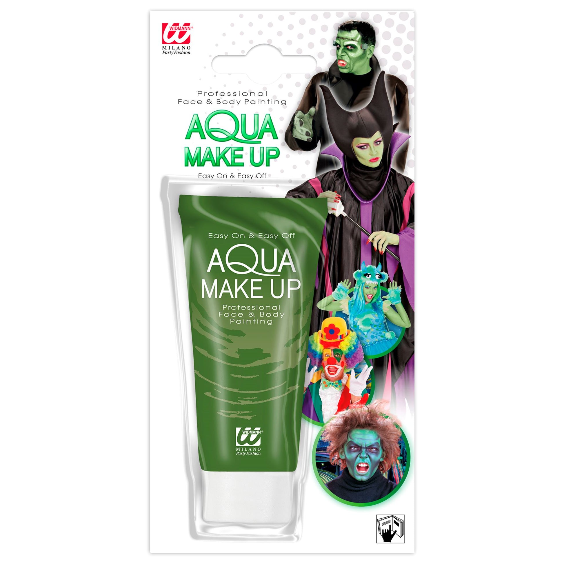 "GRÜNES AQUA MAKE UP IN TUBE" - 38 ml – Vorderansicht