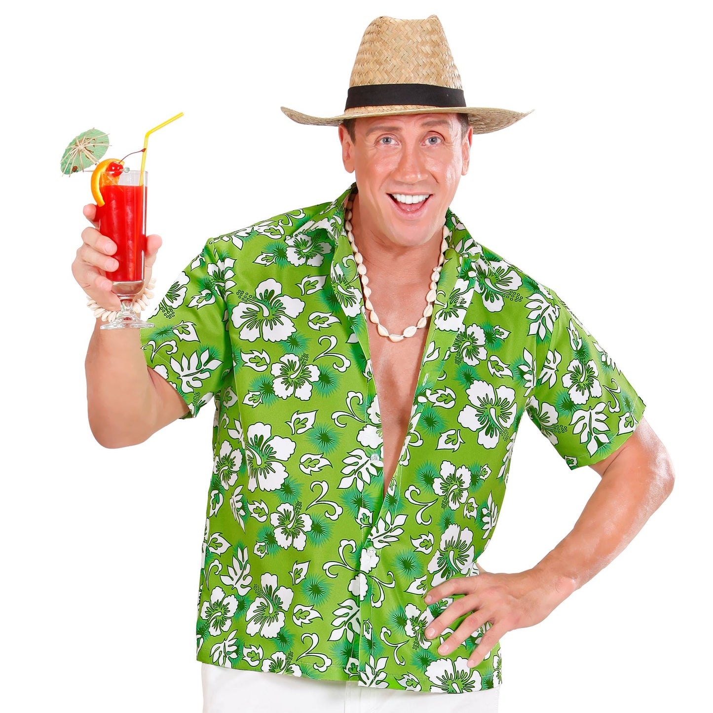 "GRÜNES HAWAIIHEMD" – Detailansicht
