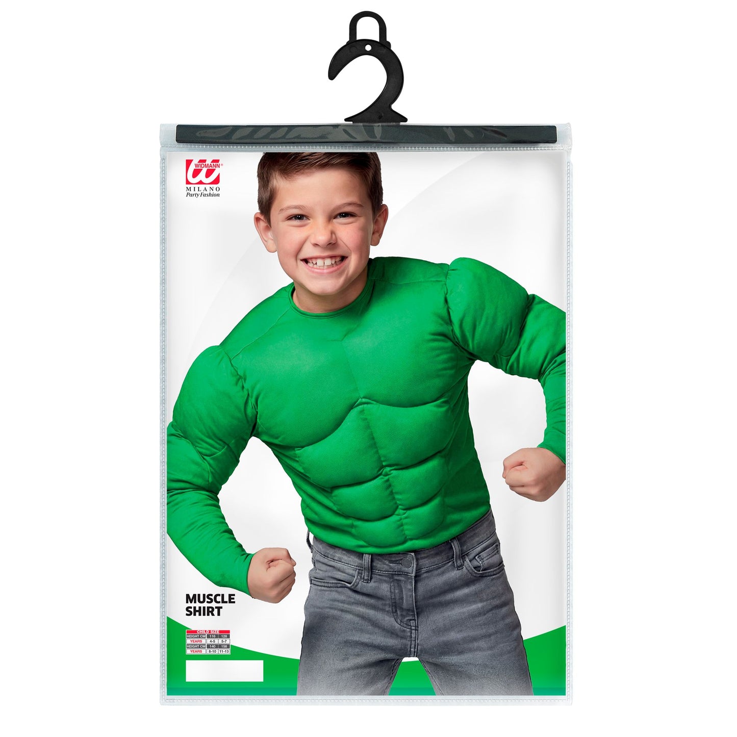 "GRÜNES SUPER- MUSKELSHIRT" – Ansicht 3