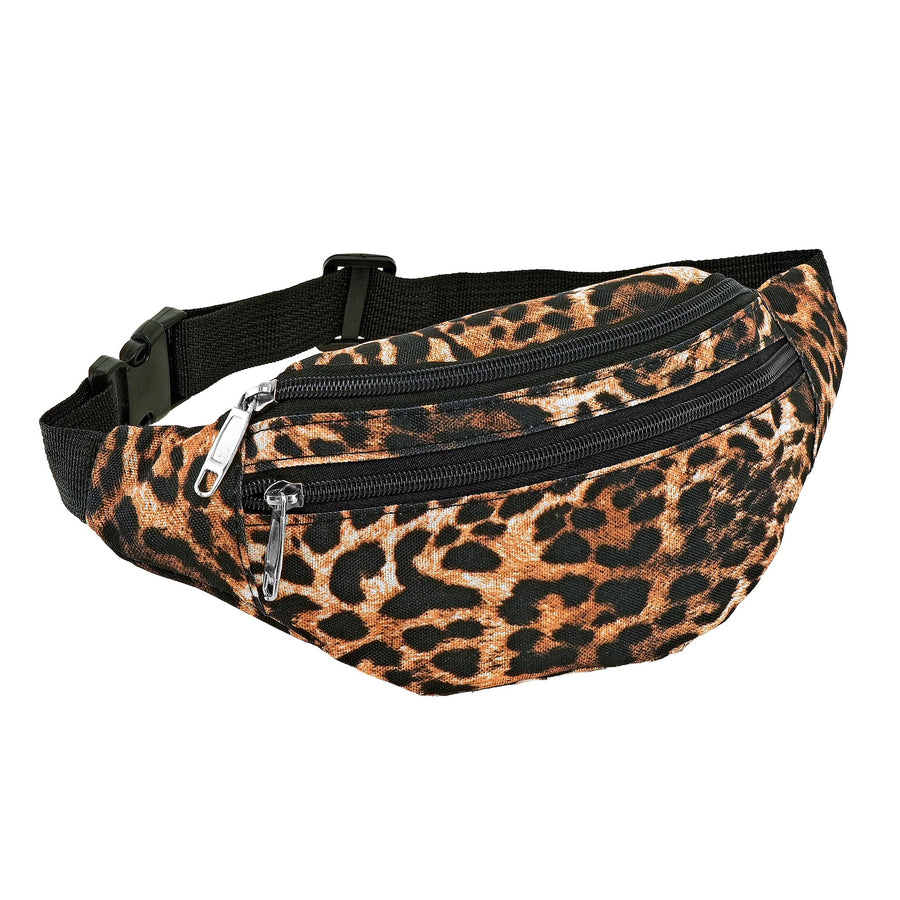 "GÜRTELTASCHE LEOPARDENMUSTER" – Vorderansicht