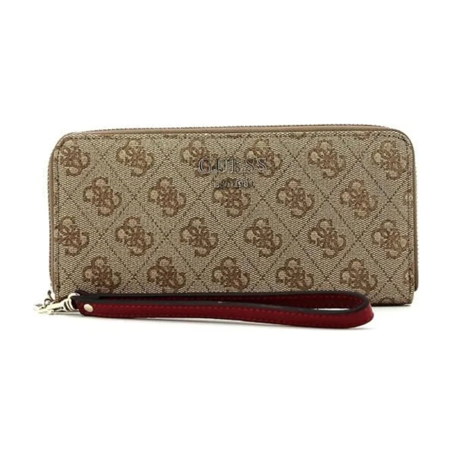 Guess, Amara, Textilbrieftasche, 4G-Logo, SWSG6995460, Schwarz, Für Frauen