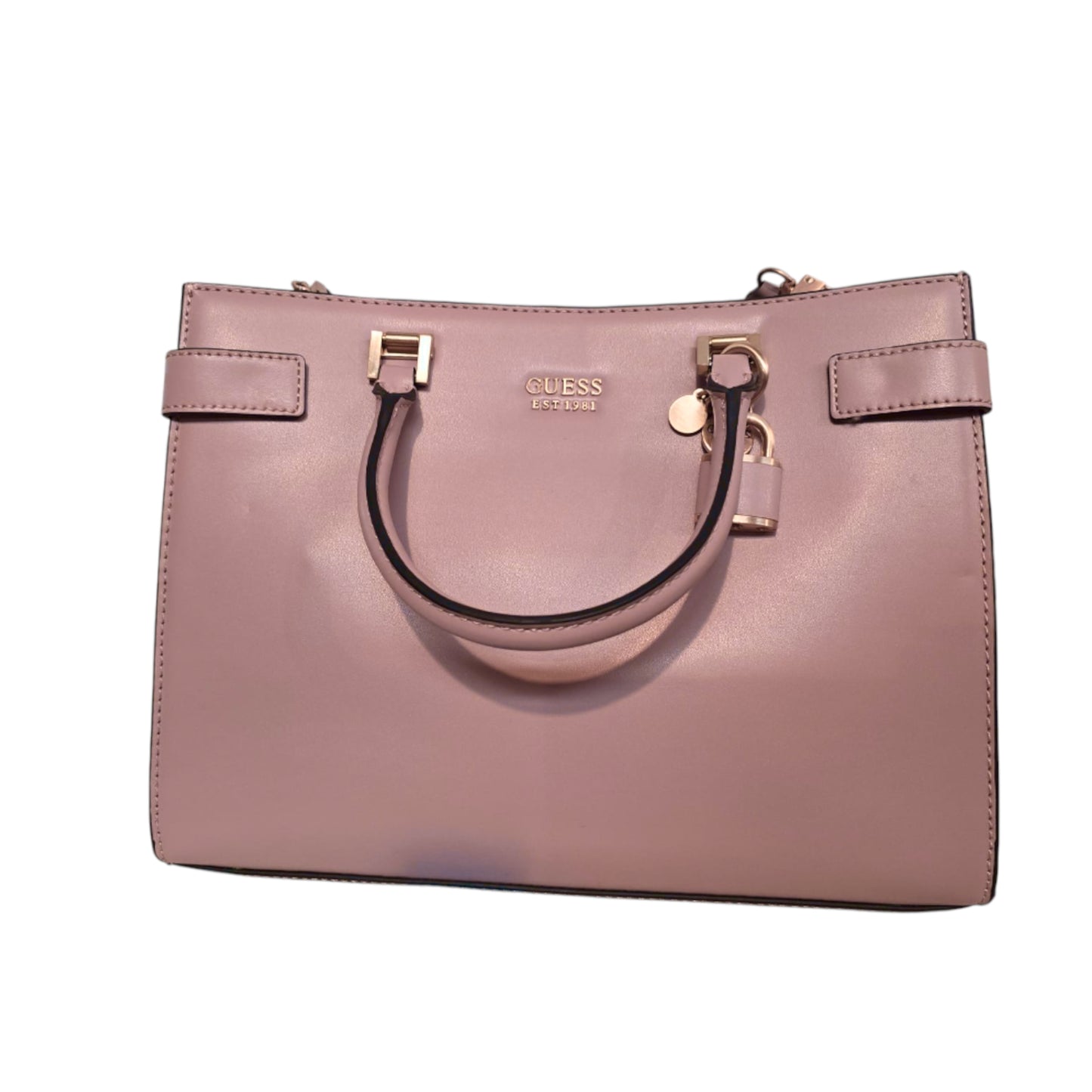 Guess Guess, Atene, Kunstleder, Textiltasche, Keks, HWVS8419060WML, Für Frauen, 20 x 25 x 5 cm Regular