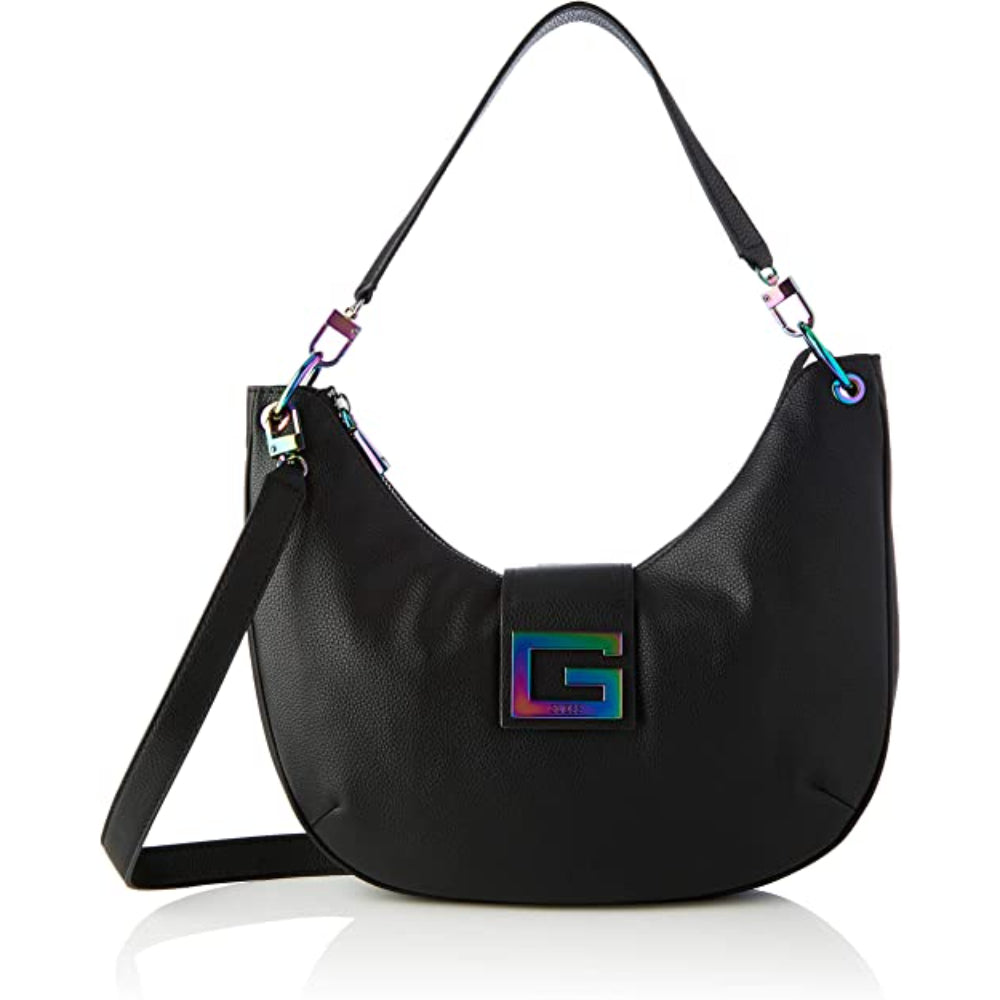 Guess Guess, Brightside, Polyurethan, Textiltasche, Großer Landstreicher, Schwarz, Für Frauen Regular