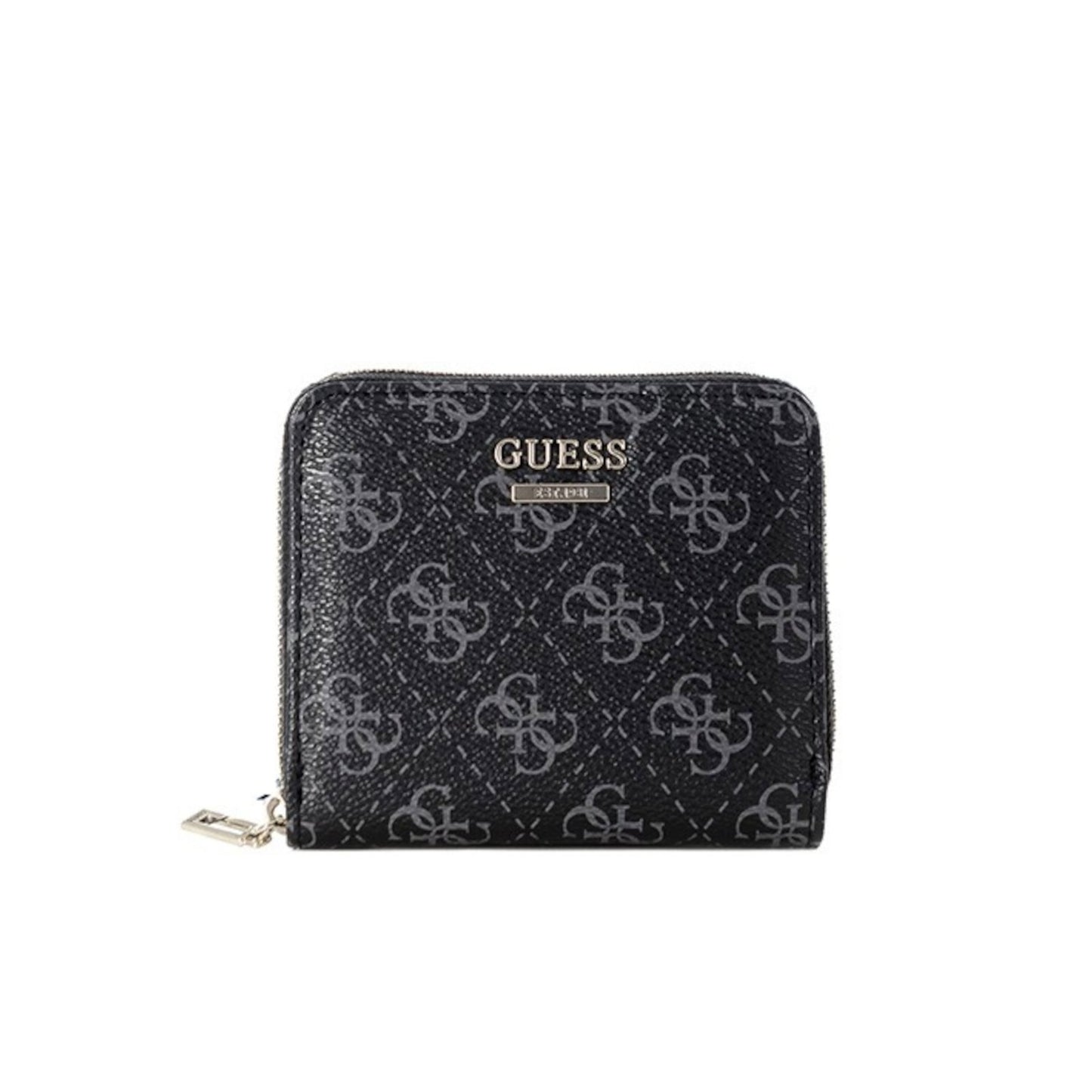 Guess, Camy, Textilbrieftasche, Logo-Detail, SG774137, Kohle, Mini, Für Frauen