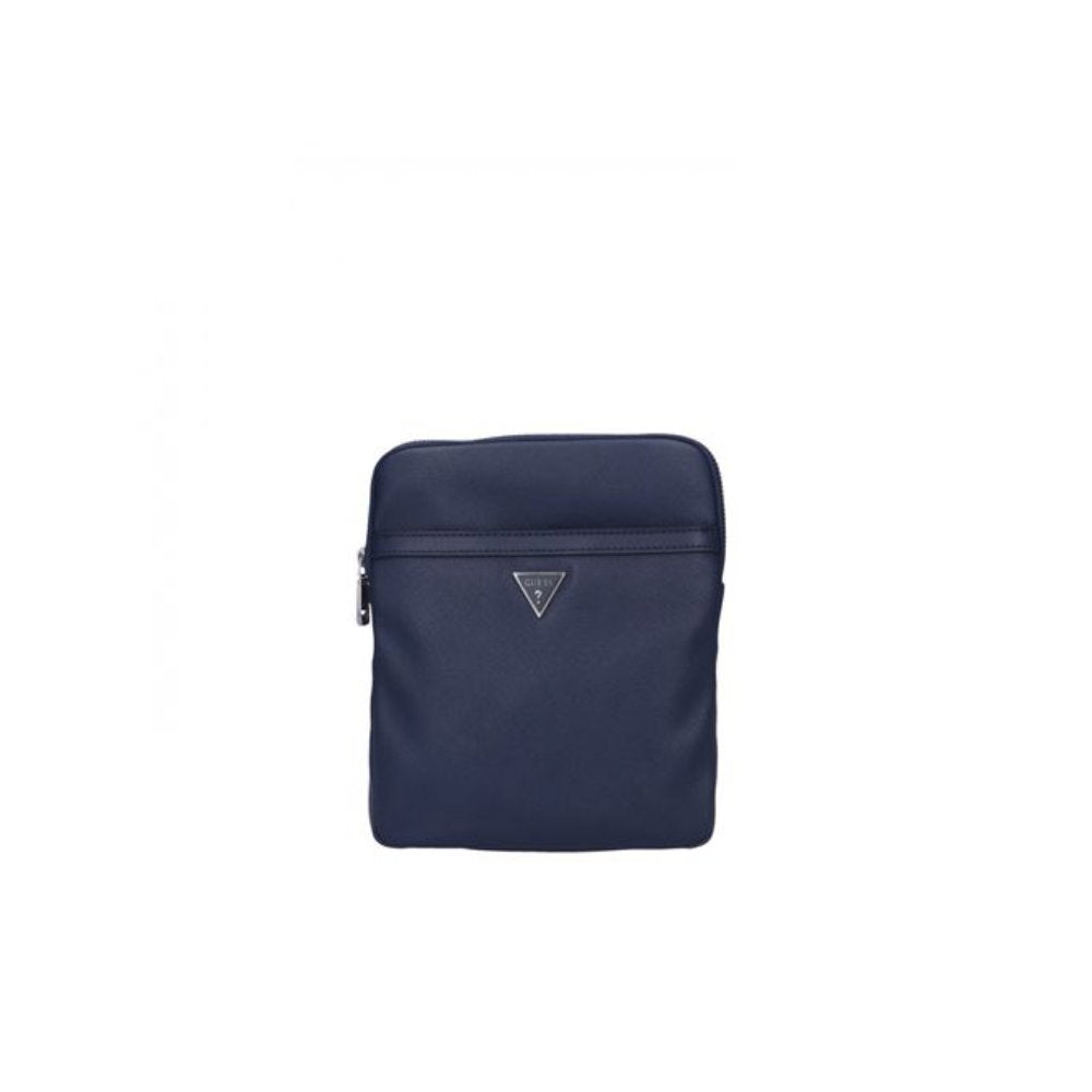 Guess, Certosa, Textil-Umhängetasche, Blau, HMECRNP2258BLU, 22,5 x 23 x 6 cm, Für Männer