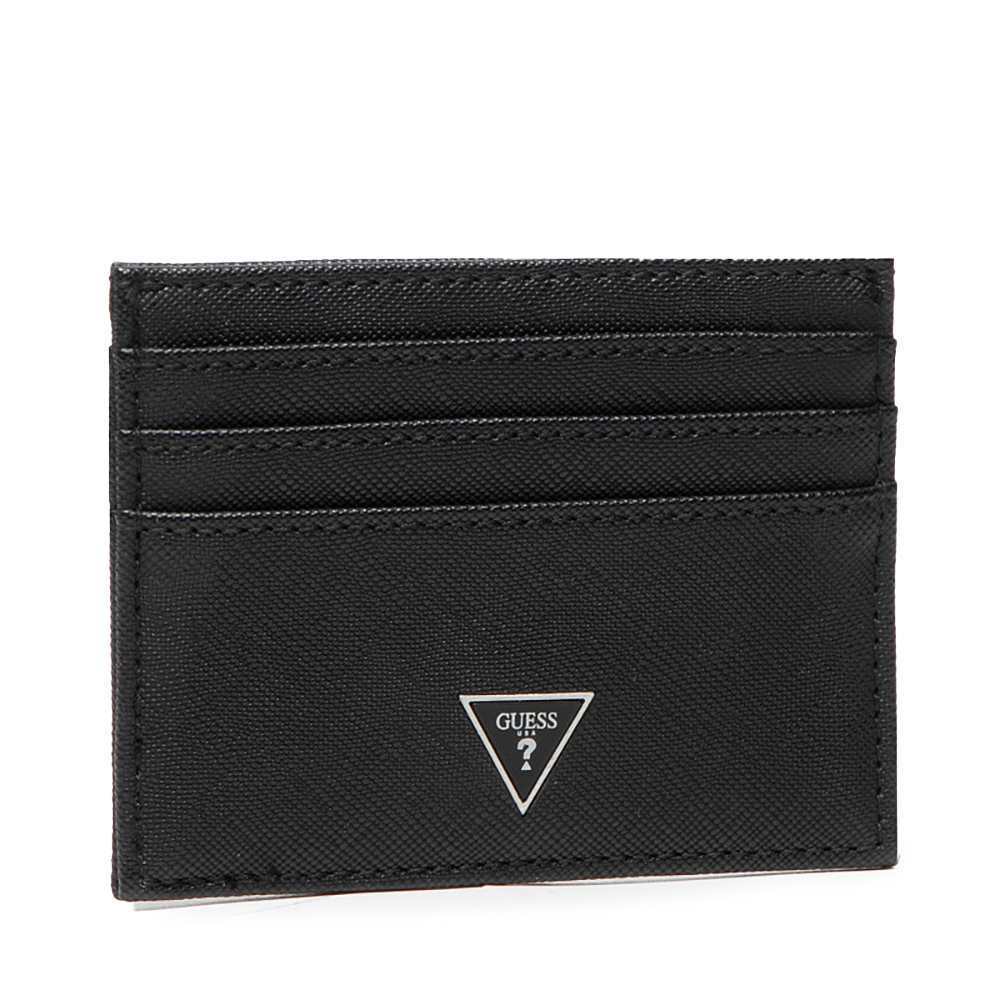 Guess, Certosa, Textilbrieftasche, Karteninhaber, Schwarz, Für Männer
