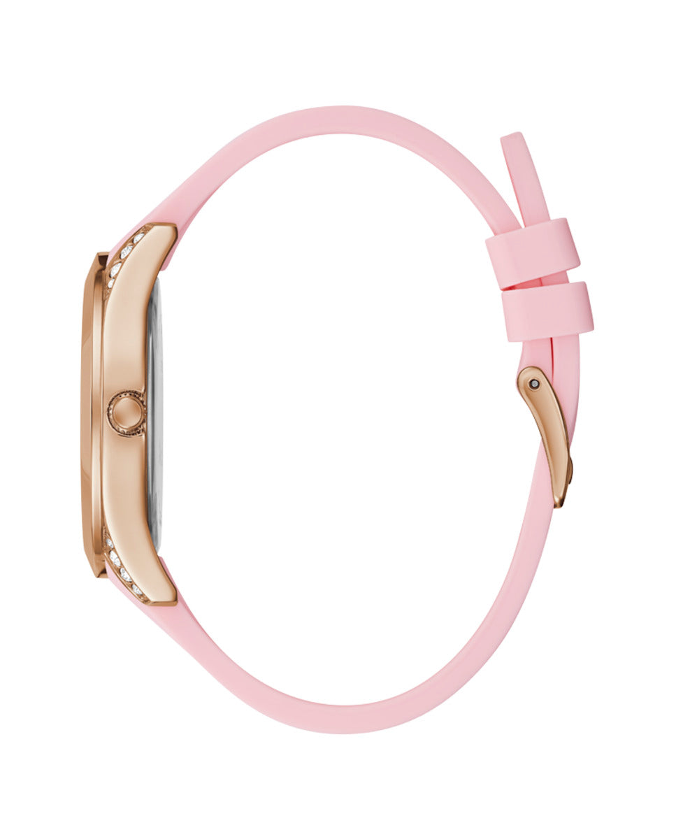 GUESS CLARITY GW0109L2 Only Time - Armbanduhr 39 mm Gold ansicht-2