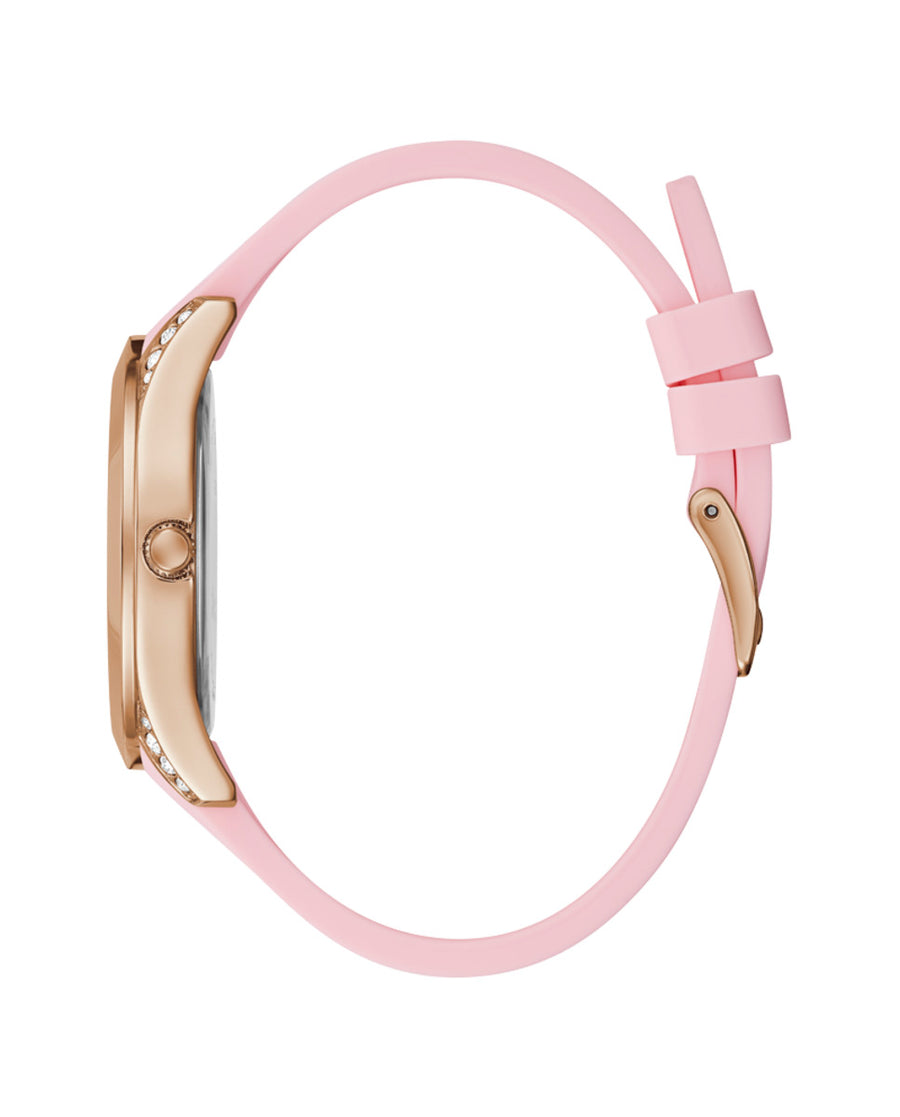 GUESS CLARITY GW0109L2 Only Time Armbanduhr 39 mm Gold