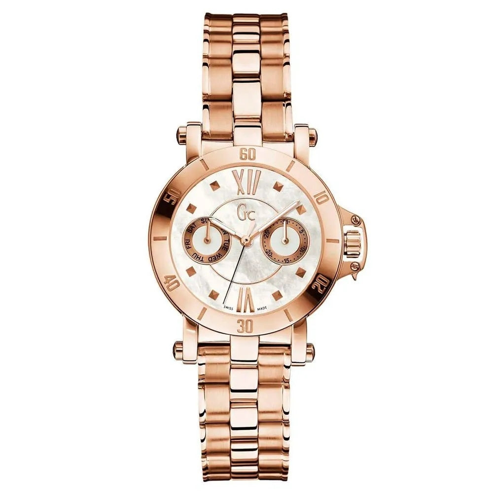 GUESS COLLECTION X74008L1S Day & Date - Armbanduhr 34 mm Gold